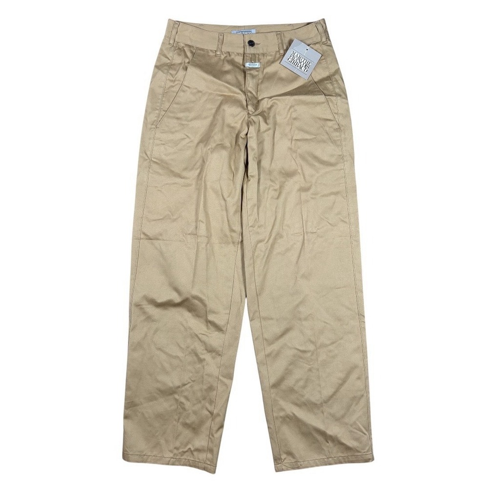 VTG Marithe Francois Girbaud Pants Mens 32x31 Beige Made in USA Deadstock NWT